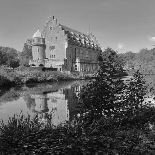 Postkartenmotiv Schloss Wittringen Gladbeck.